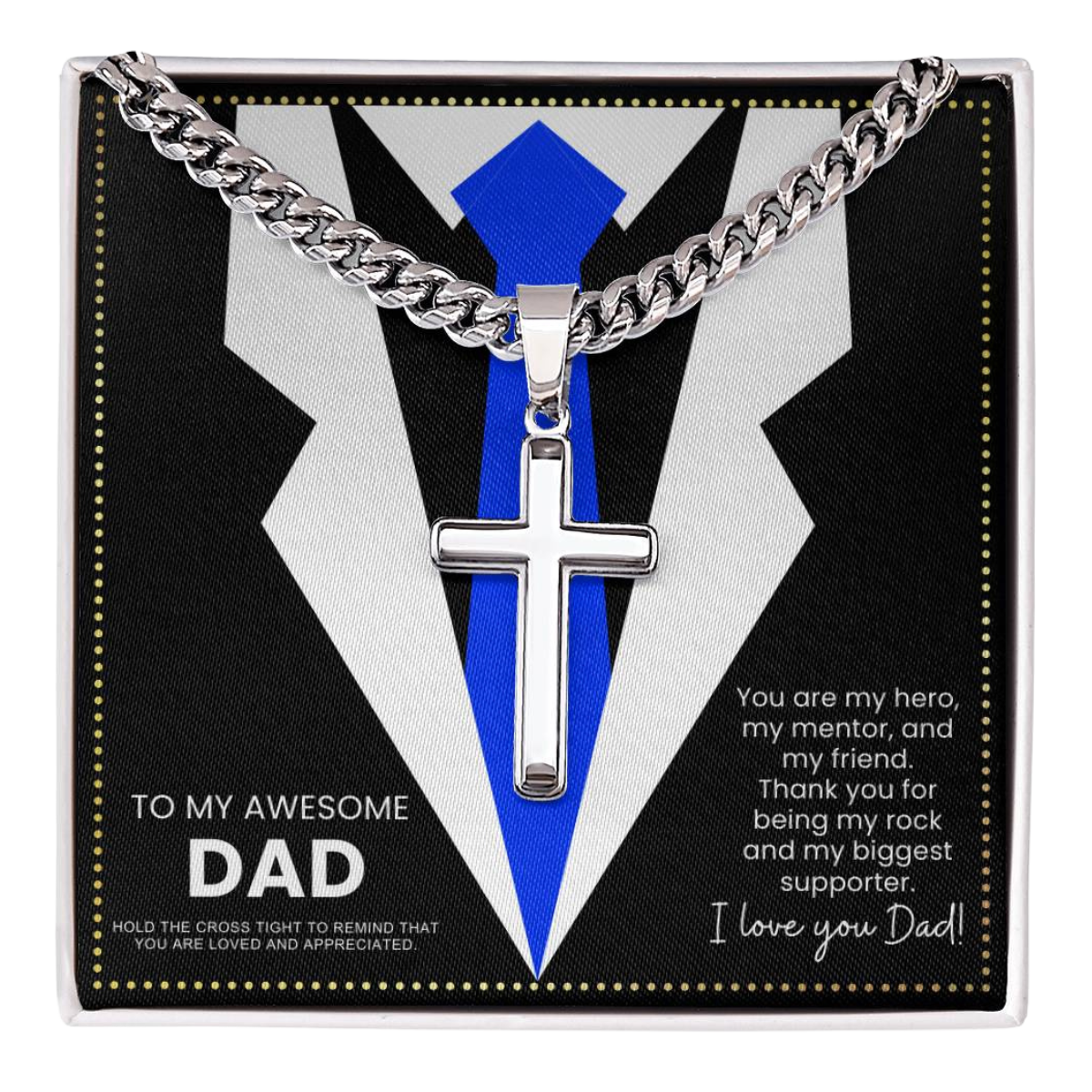 JGF Jewelry Gifts for Family Gifts For Dad Who Wants Nothing And Has Everything From Daughter