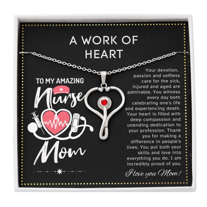 JGF Jewelry Gifts For Family Nurse Mom Gifts For Women Graduating