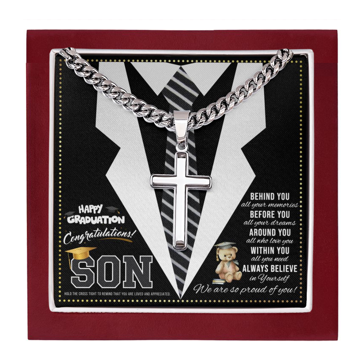 JGF Jewelry Gifts for Family High School Graduation Gifts 2024 Boys