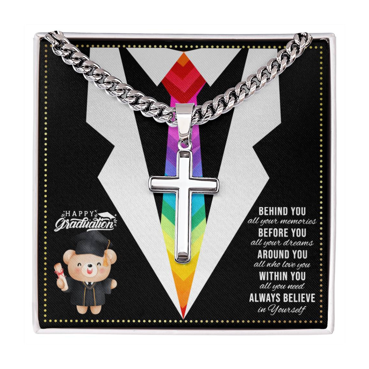 JGF Jewelry Gifts for Family Gay Gifts For Boyfriend Graduation