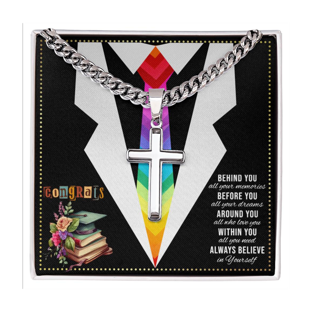 JGF Jewelry Gifts for Family LGBTQ Graduation Gifts