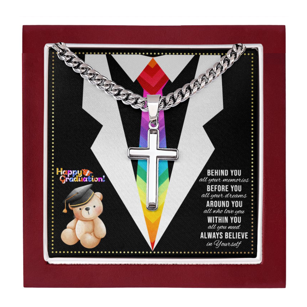 JGF Jewelry Gifts for Family LGBTQ+ Graduation Gifts