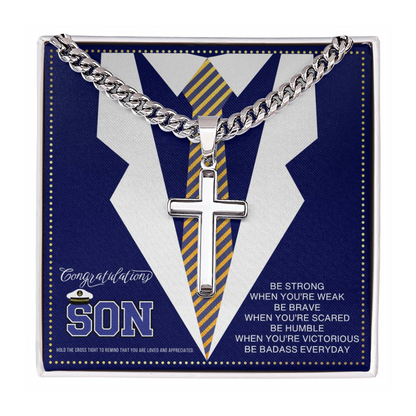 JGF Jewelry Gifts for Family US Navy Bootcamp Graduation Gifts