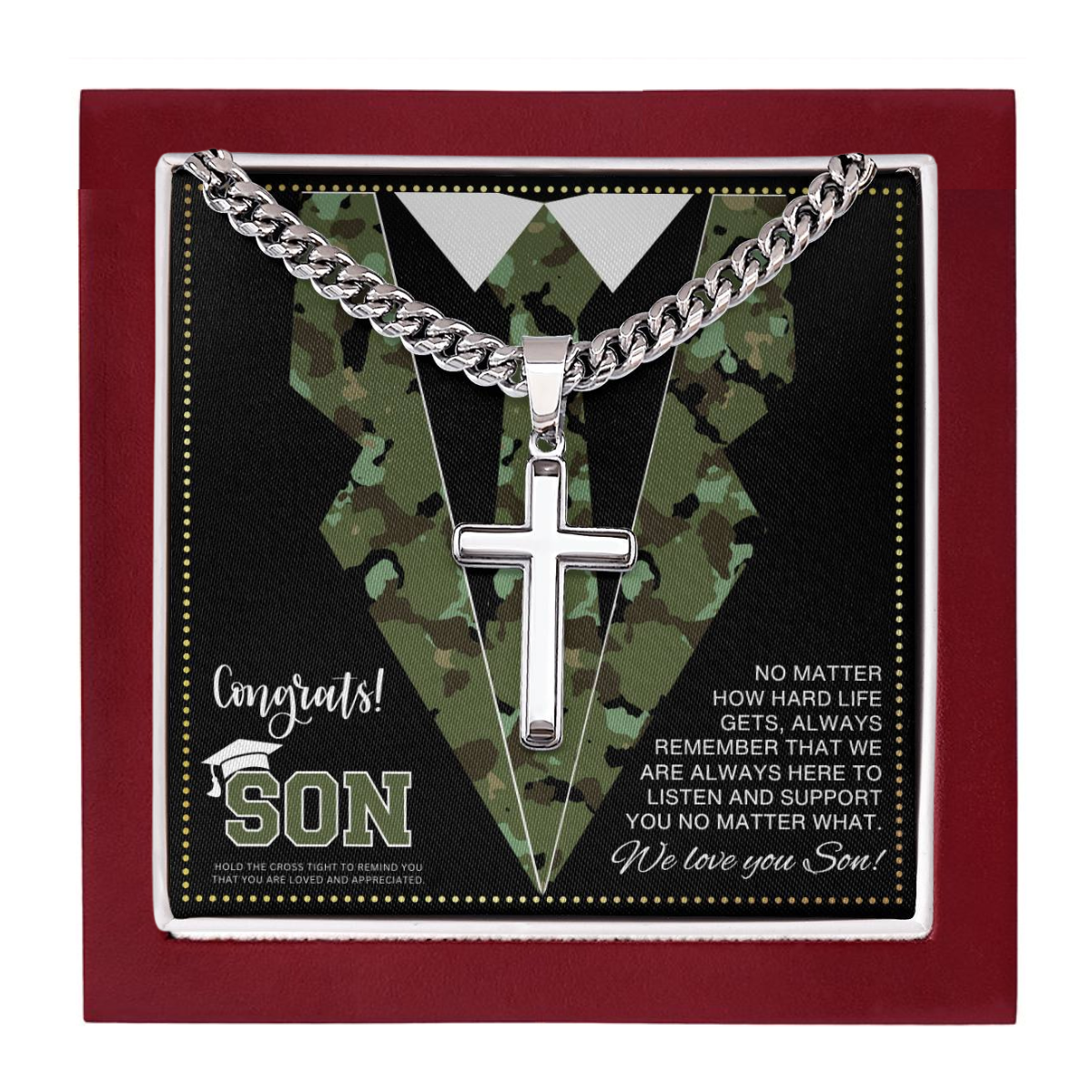 JGF Jewelry Gifts for Family Military Boot Camp Graduation Gifts