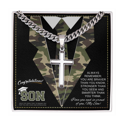 JGF Jewelry Gifts for Family  Army National Guard Graduation Gifts For Son