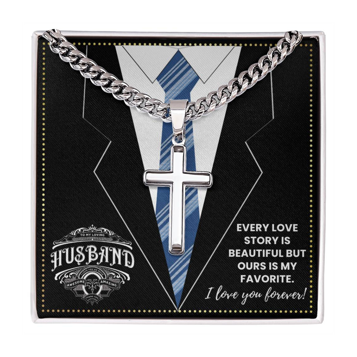 JGF Jewelry Gifts for Family  First Wedding Anniversary Card For Husband