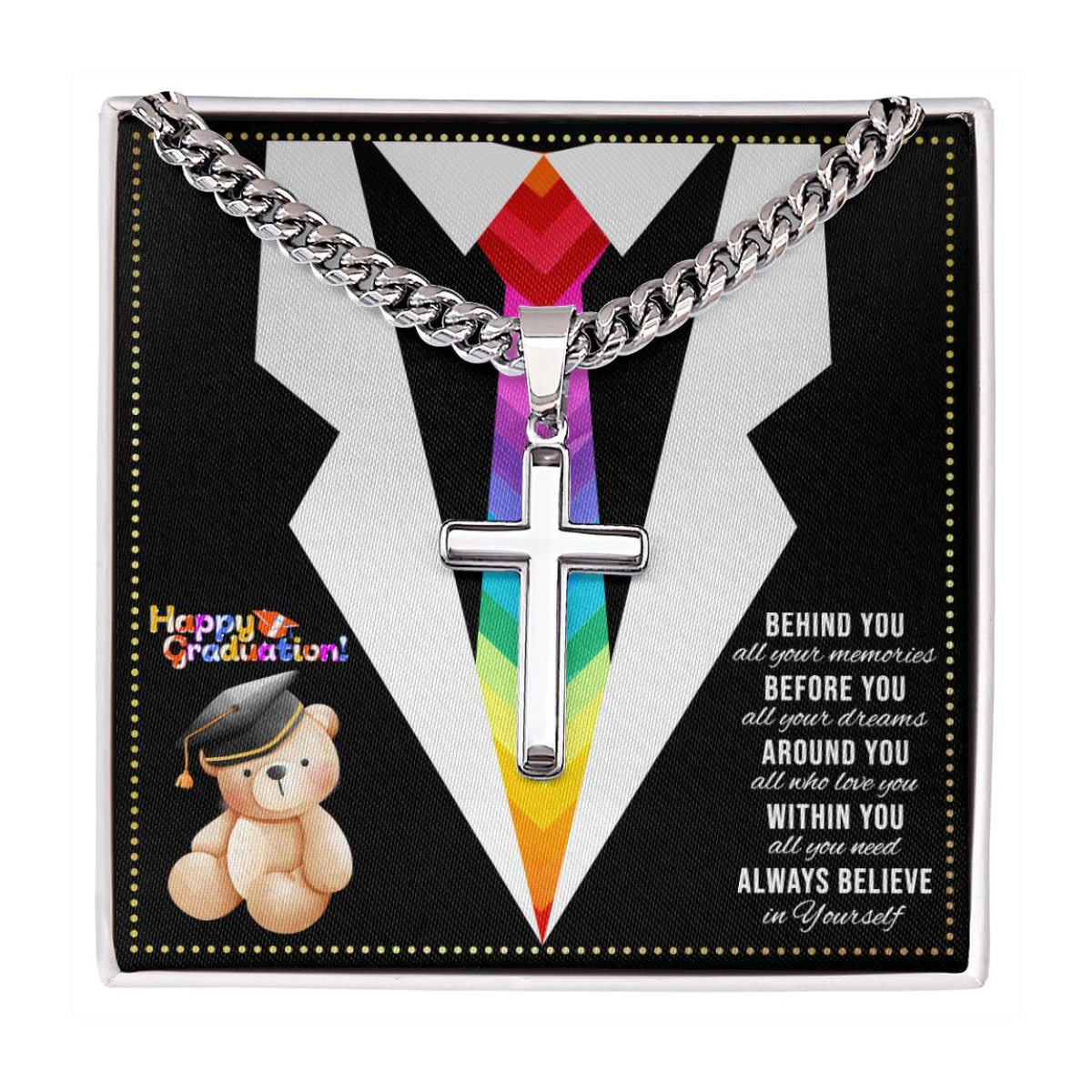 JGF Jewelry Gifts for Family LGBTQ+ Graduation Gifts