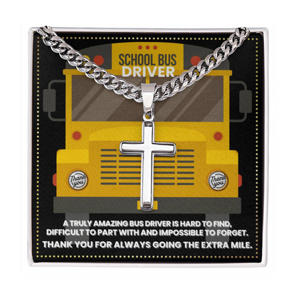 JGF Jewelry Gifts for Family School Bus Driver Appreciation Gifts For Men