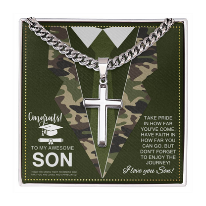 JGF Jewelry Gifts for Family Military Graduation Gifts for Him