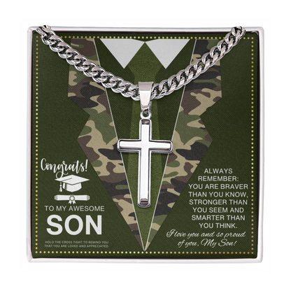 JGF Jewelry Gifts for Family Military Graduation Gifts for Men