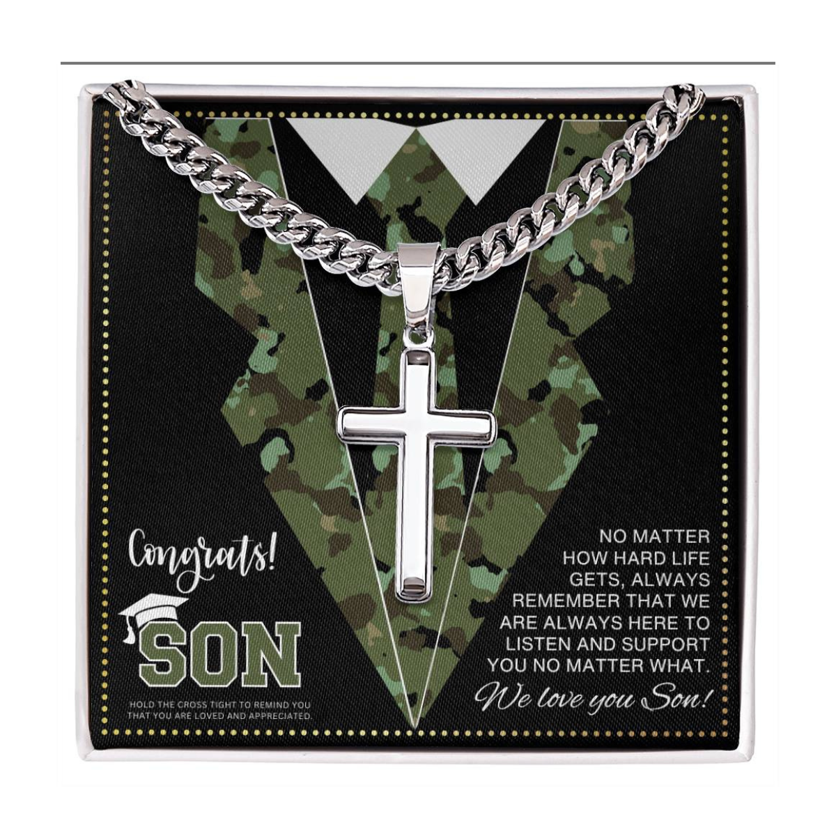 JGF Jewelry Gifts for Family Military Boot Camp Graduation Gifts