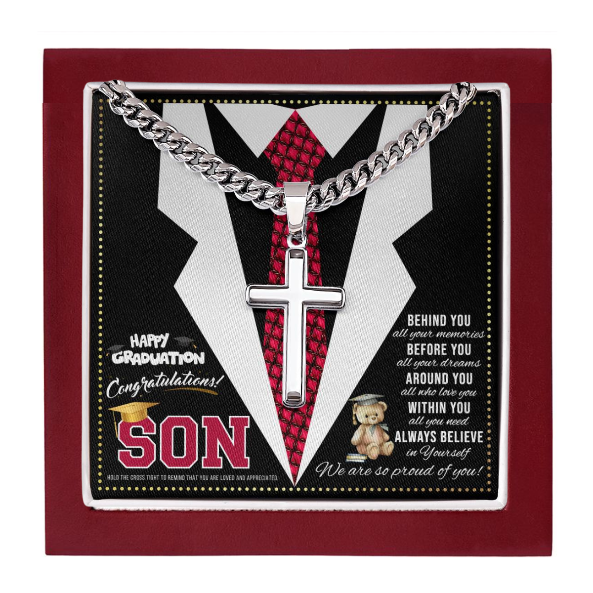 JGF Jewelry Gifts for Family Graduation Gifts 2024 For Son