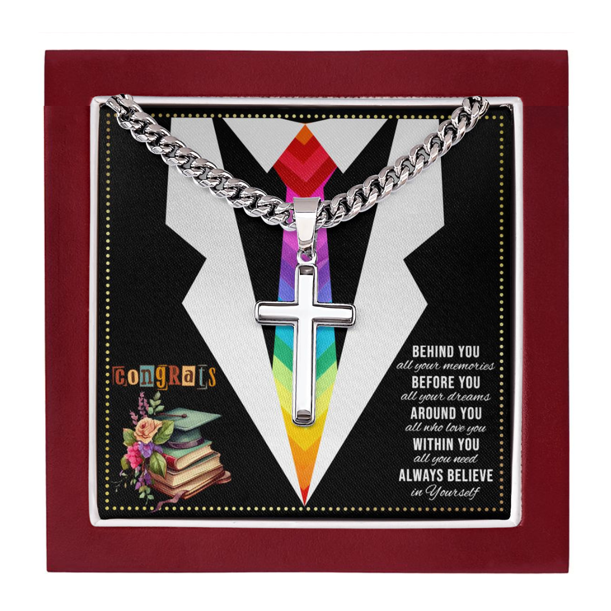 JGF Jewelry Gifts for Family LGBTQ Graduation Gifts