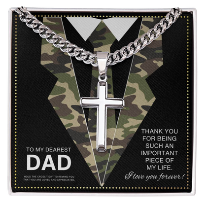 JGF Jewelry Gifts for Family Military Necklace For Men Army Necklace For Men Marine Corps Necklace