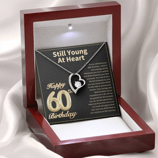 JGF Jewelry Gifts for Family Happy 60th Birthday Card  for Women