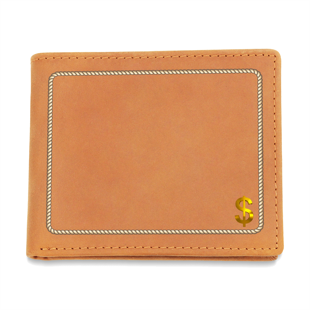 JGF Lucky Wallet For Men Dollar Sign