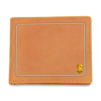 JGF Lucky Wallet For Men Dollar Sign