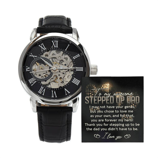 Stepdad-Be The Dad-Metal Chronograph Watch