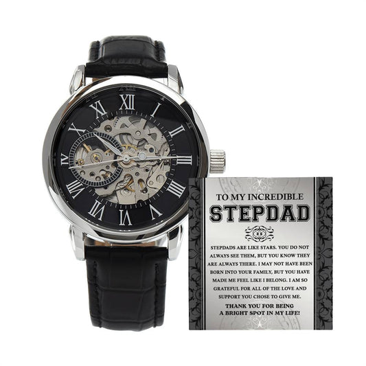 Stepdad-A Bright Spot-Metal Chronograph Watch