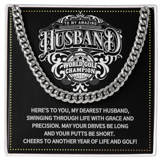 JGF Jewelry Gifts for Family Gifts For Men Anniversary Husband Golf