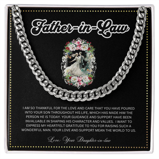 JGF Jewelry Gifts for Family | Wedding Gift For Father In Law From Daughter In Law