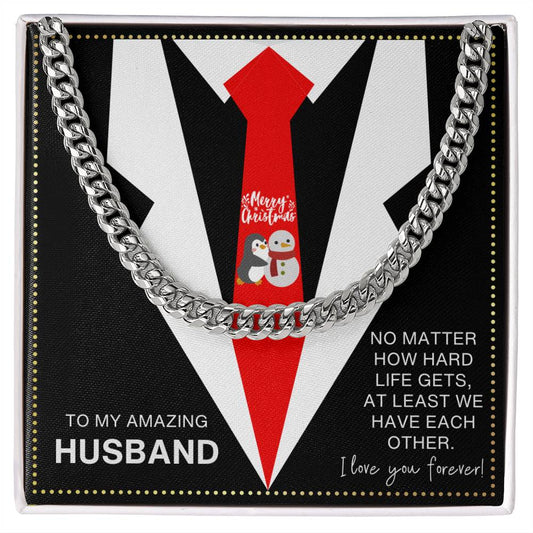 JGF Jewelry Gifts for Family To My Amazing Husband Card From Wife Necklace