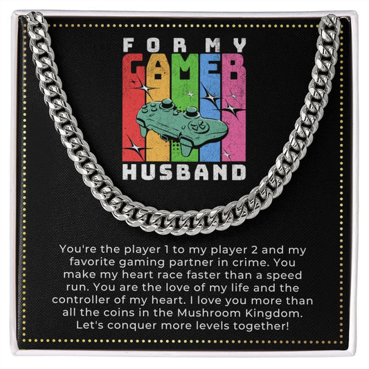 JGF Jewelry Gifts for Family | Husband Gift From Wife 5 Years Wedding |  Gamer Husband Birthday Gift