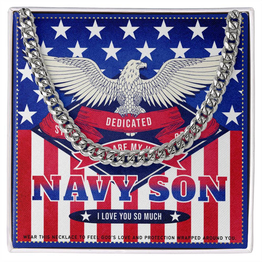 19 JGF Jewelry Gifts for Family US Navy Son Gifts For Men