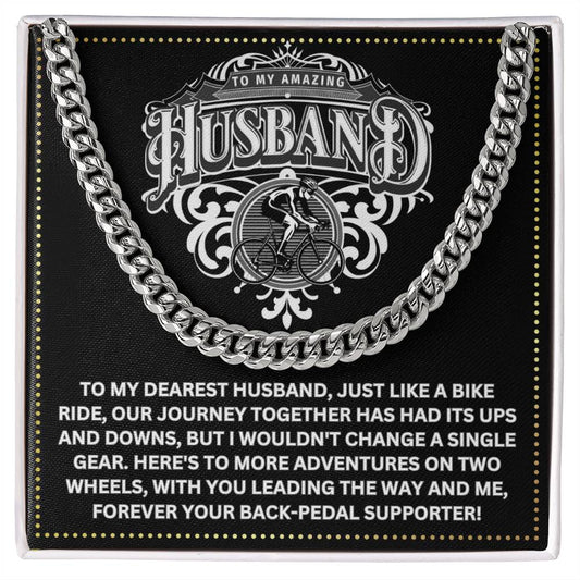 JGF Jewelry Gifts for Family Birthday Cyclist Husband Gifts From Wife For Men