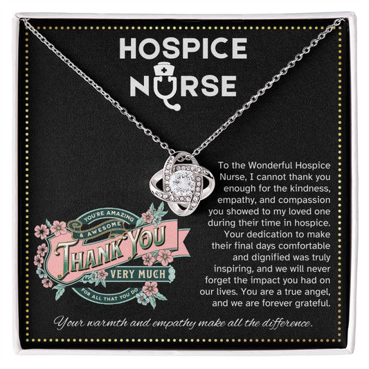 JGF Jewelry Gifts for Family | Thank You Hospice Nurse Gifts For Women