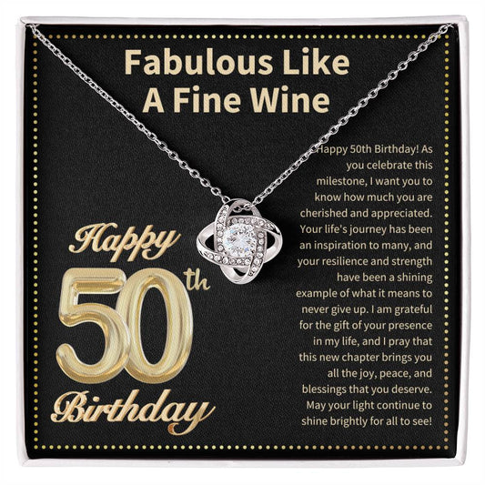 JGF Jewelry Gifts for Family 50 Year Old Birthday Gifts For Women