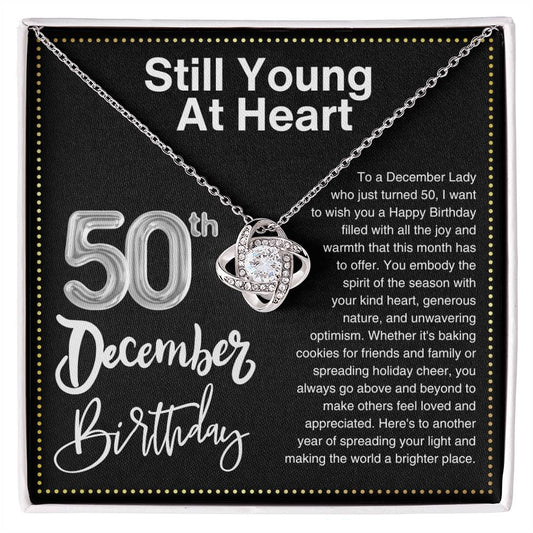 JGF Jewelry Gifts for Family 50 Year Old Birthday Gifts December