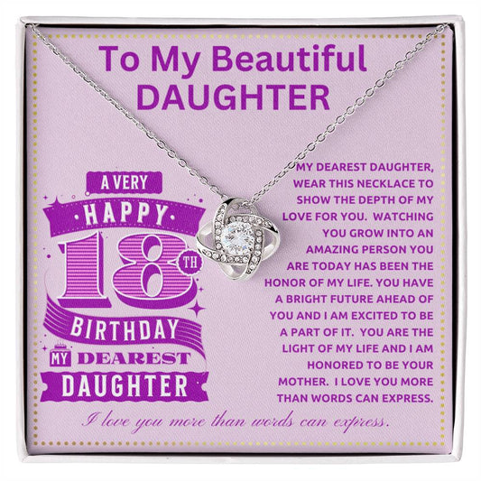 JGF Jewelry Gifts for Family Happy 18th Birthday Card For Daughter From Dad