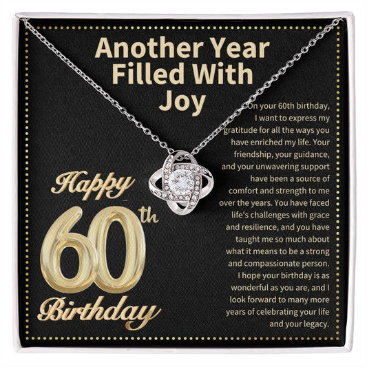 JGF Jewelry Gifts for Family 60th Birthday Card  for Women