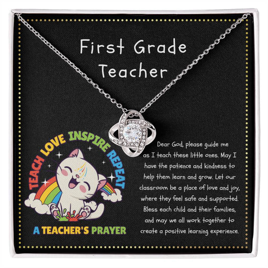 JGF Jewelry Gifts for Family First Grade Classroom Essentials A Prayer For Teachers 1st Mush Haves