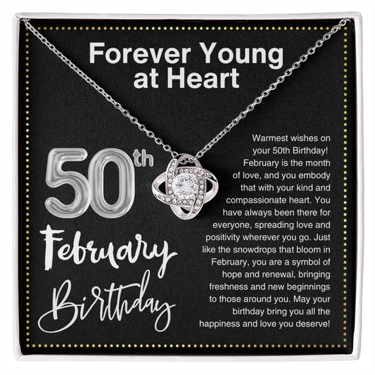 JGF Jewelry Gifts for Family 50th Birthday Gifts For Her February