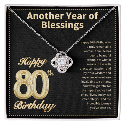 JGF Jewelry Gifts for Family 80 Year Old Birthday Gifts For Women