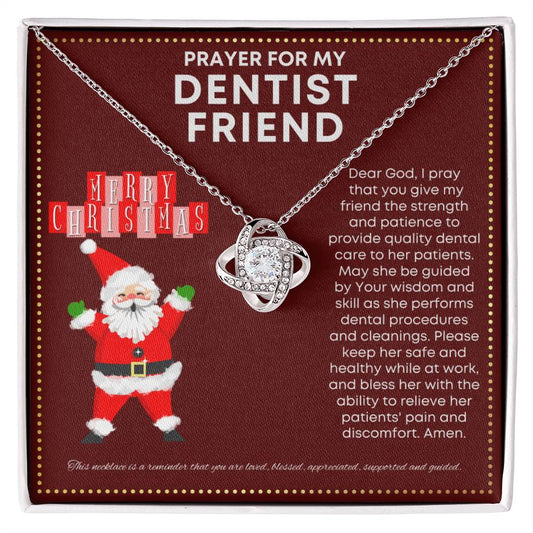 JGF Jewelry Gifts for Family Prayer For My Dentist Friend