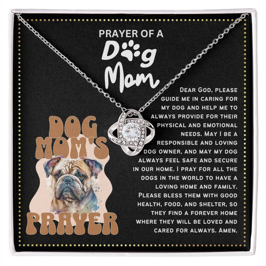 JGF Jewelry Gifts for Family Prayer For My Paw Dog Lover Mom Necklace