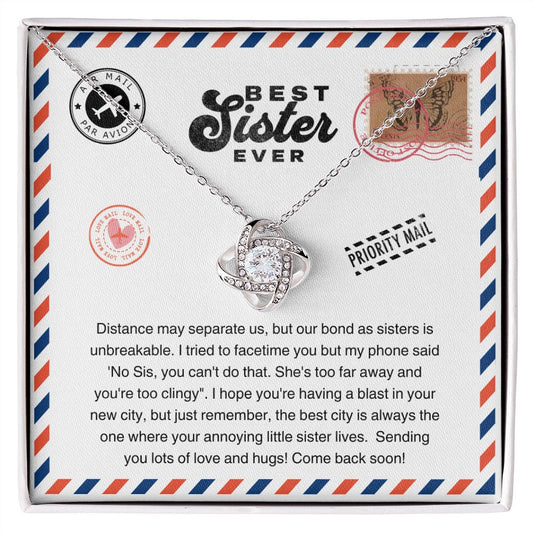 JGF Jewelry Gifts for Family |Birthday Gifts For Best Sister Far Away | Sterling Silver Necklace For Women