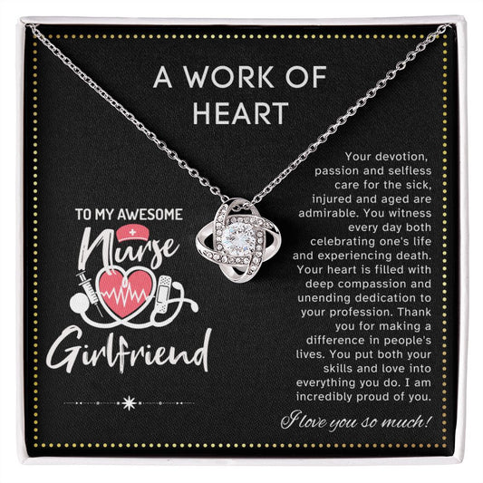 JGF Jewelry Gifts for Family | My Girlfriend Is My Nurse | LPN Nurses Week Gifts For Girlfriend