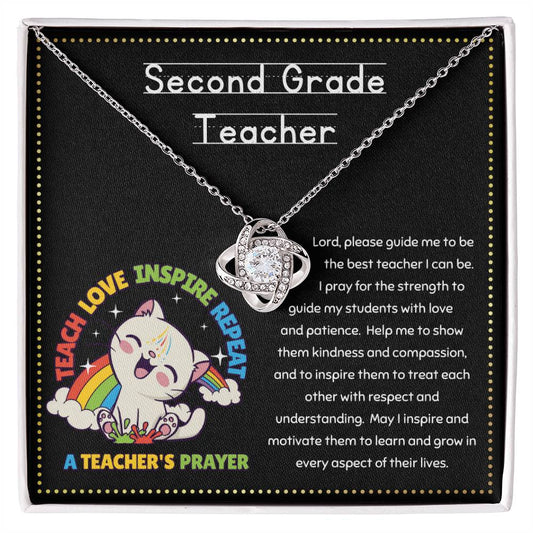 JGF Jewelry Gifts for Family Welcome to Second Grade Gift for Grade 2 New Teacher from Students