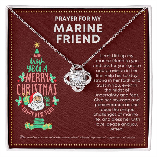JGF Jewelry Gifts for Family Prayer For My Marine Friend