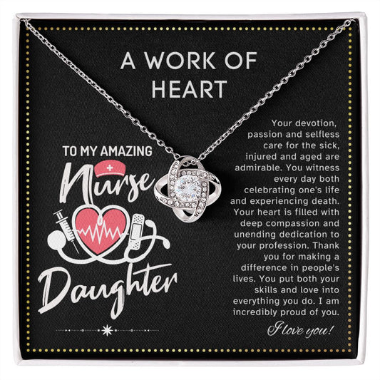 JGF Jewelry Gifts for Family | My Daughter Is A Nurse Practitioner | Rn Nurse Graduation Gift For Daughter