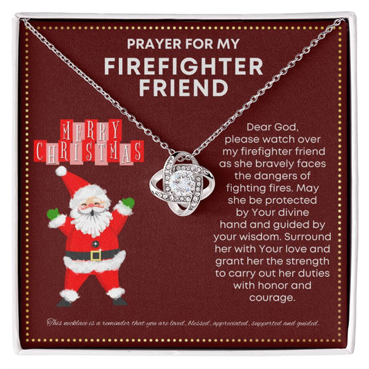 JGF Jewelry Gifts for Family Prayer for My Firefighter Friend