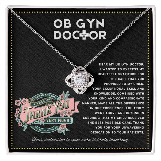 JGF Jewelry Gifts for Family | Obgyn OB/GYN Doctor Appreciation Gifts Necklace Pendant for Women