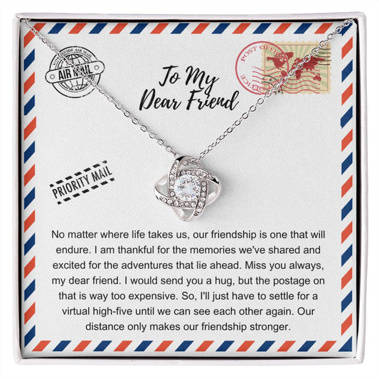 JGF Jewelry Gifts for Family | Send A Happy Birthday Gift To BFF Best Friend Forever | Sterling Silver Love Necklace Gift Basket Item Ideas