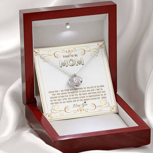 JGF Jewelry Gifts for Family Prayer For Mom From Daughter And Son