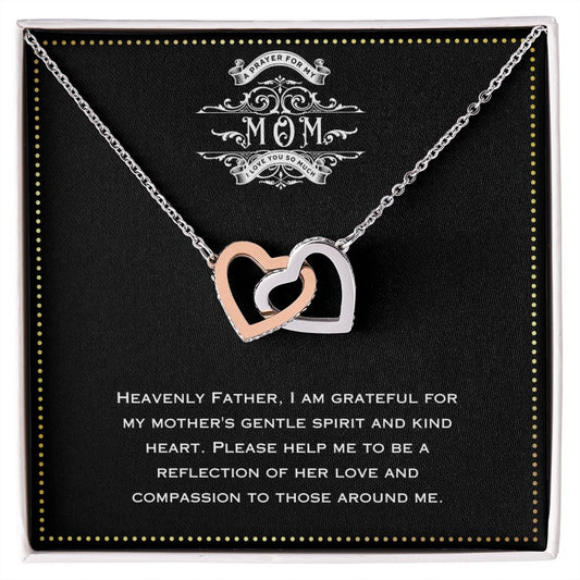 JGF Jewelry Gifts for Family - Sterling Silver Heart Choker Necklace For Pregnant Women On Mothers Day From Young Son