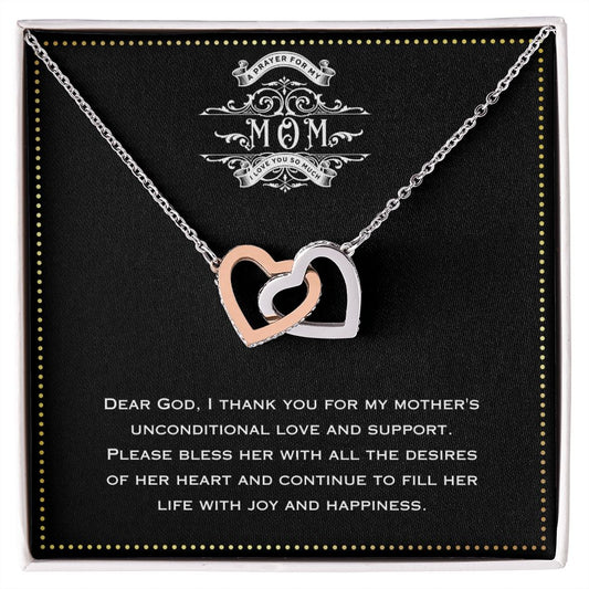 JGF Jewelry Gifts for Family - Sterling Silver Cubic Zirconia Heart Necklace On Mothers Day Gift For Step Mother In Law